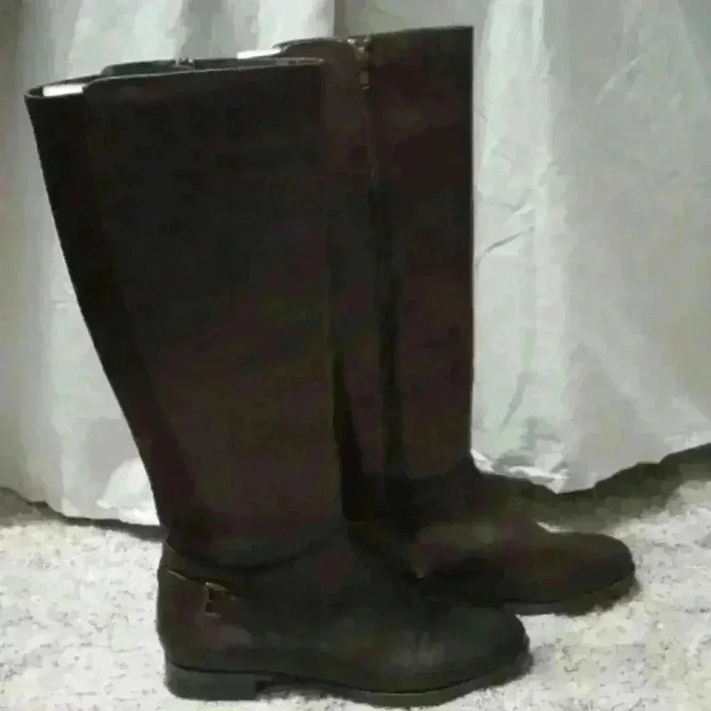 Michelle D Leather Boots